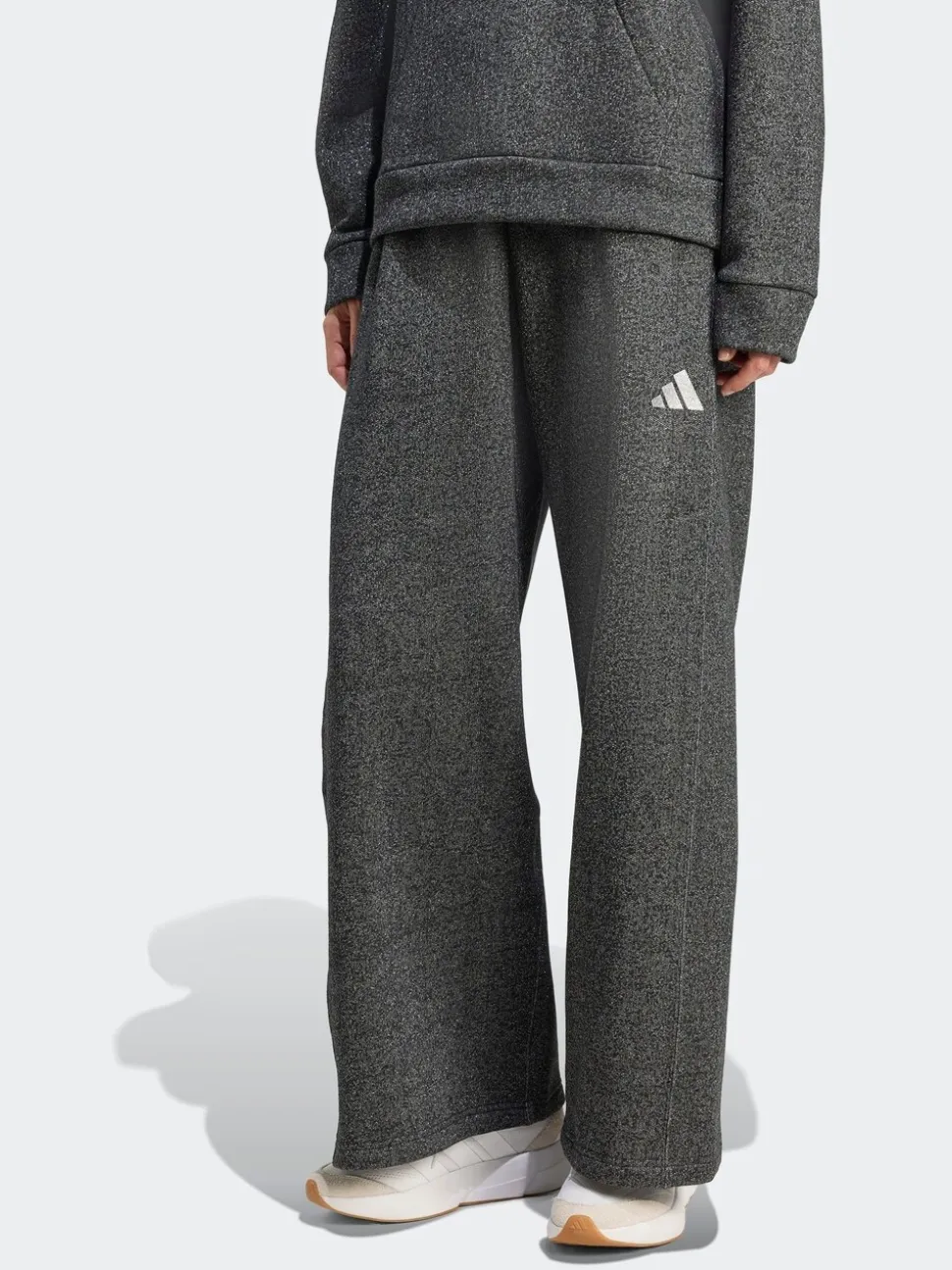 Noir - adidas Survêtement ample en polaire pailletée fêtes