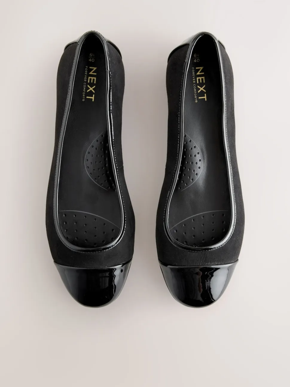 Noir - Ballerines Forever Comfort® à embout