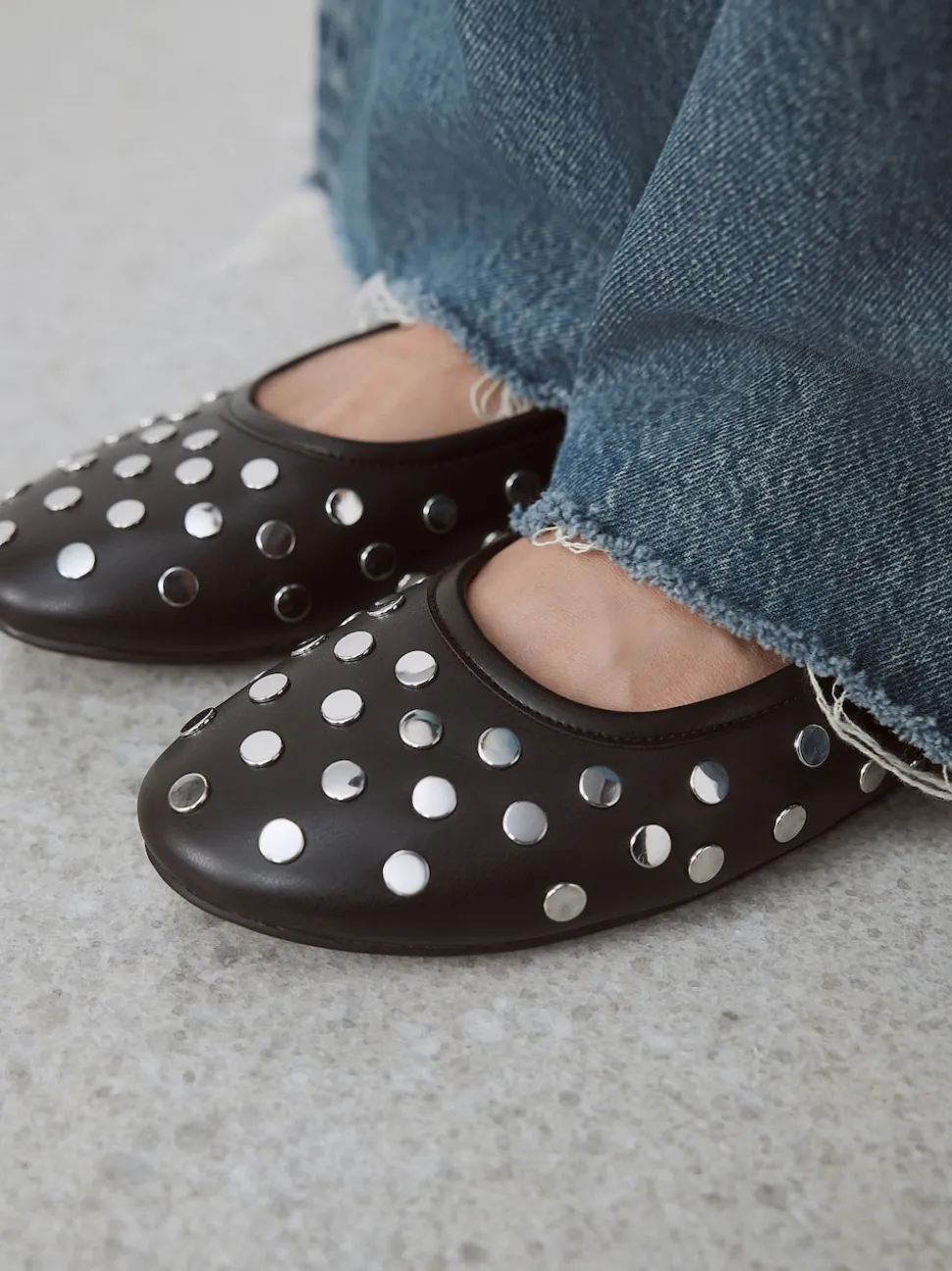 Noir - Ballerines Forever Comfort® à bout rond