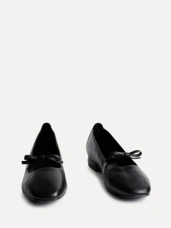 Noir - Ballerines Linzi Cressida avec nœud