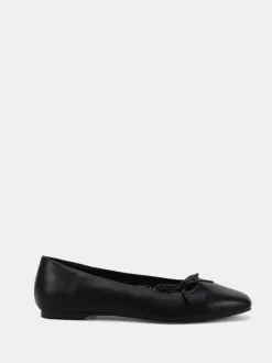 Noir - Ballerines Novo Camilla à nœud asymétrique