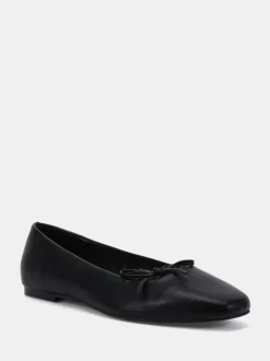 Noir - Ballerines Novo Camilla à nœud asymétrique