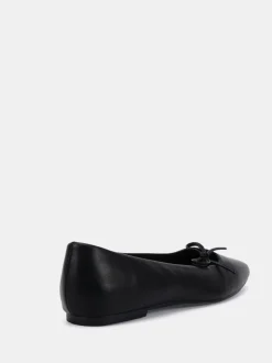Noir - Ballerines Novo Camilla à nœud asymétrique