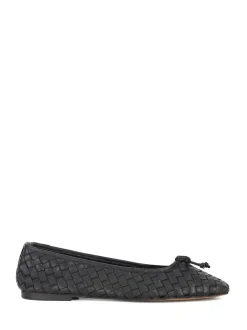 Noir - Ballerines tissées Dune London Heat