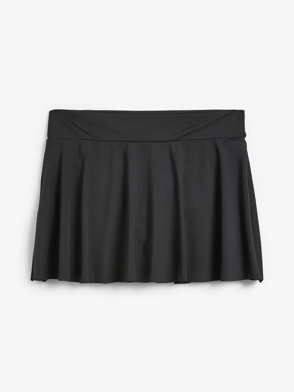 Noir - Bas de bikini jupe de bain