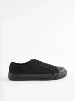 Noir - Baskets de baseball en toile
