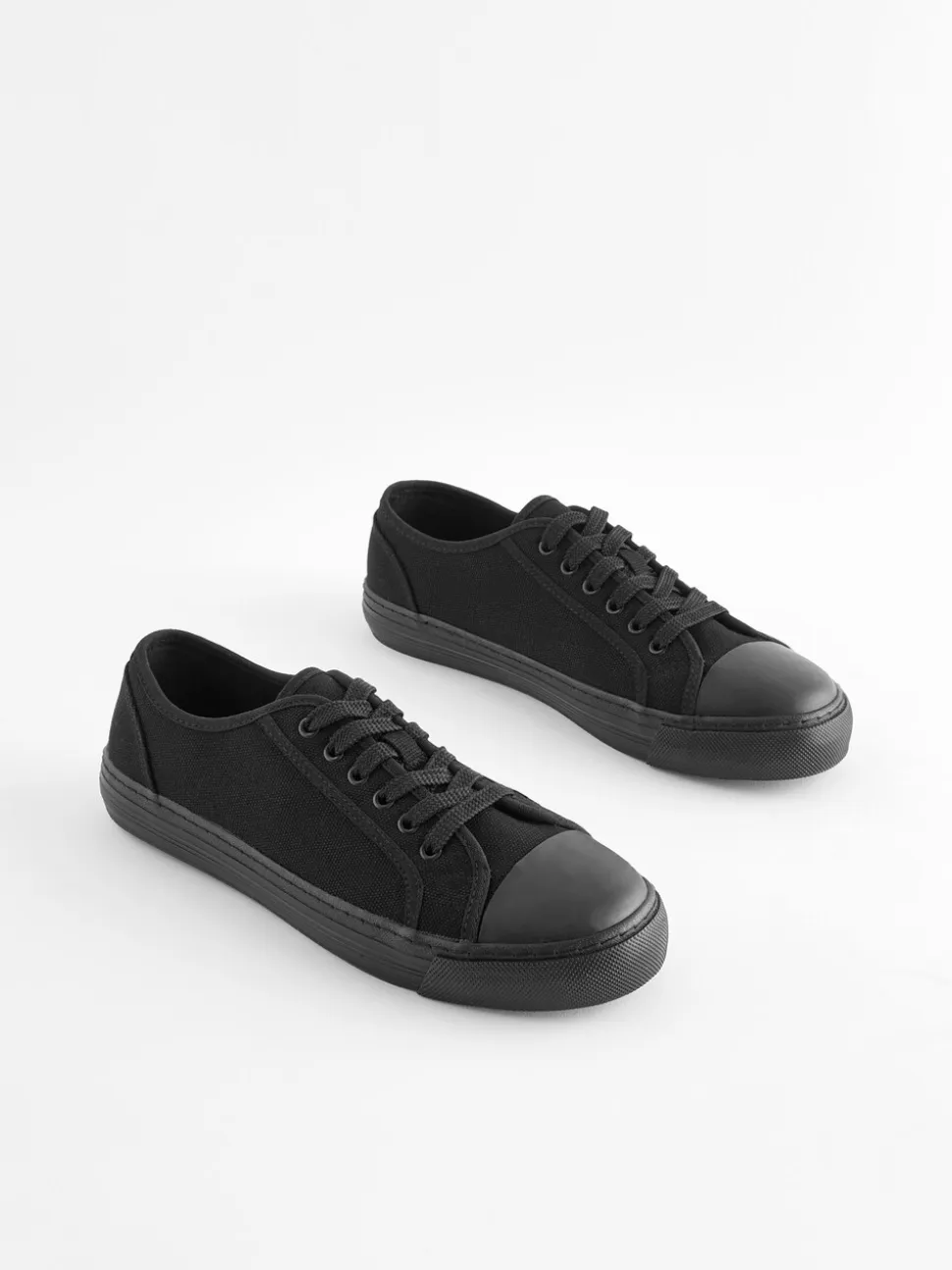 Noir - Baskets de baseball en toile