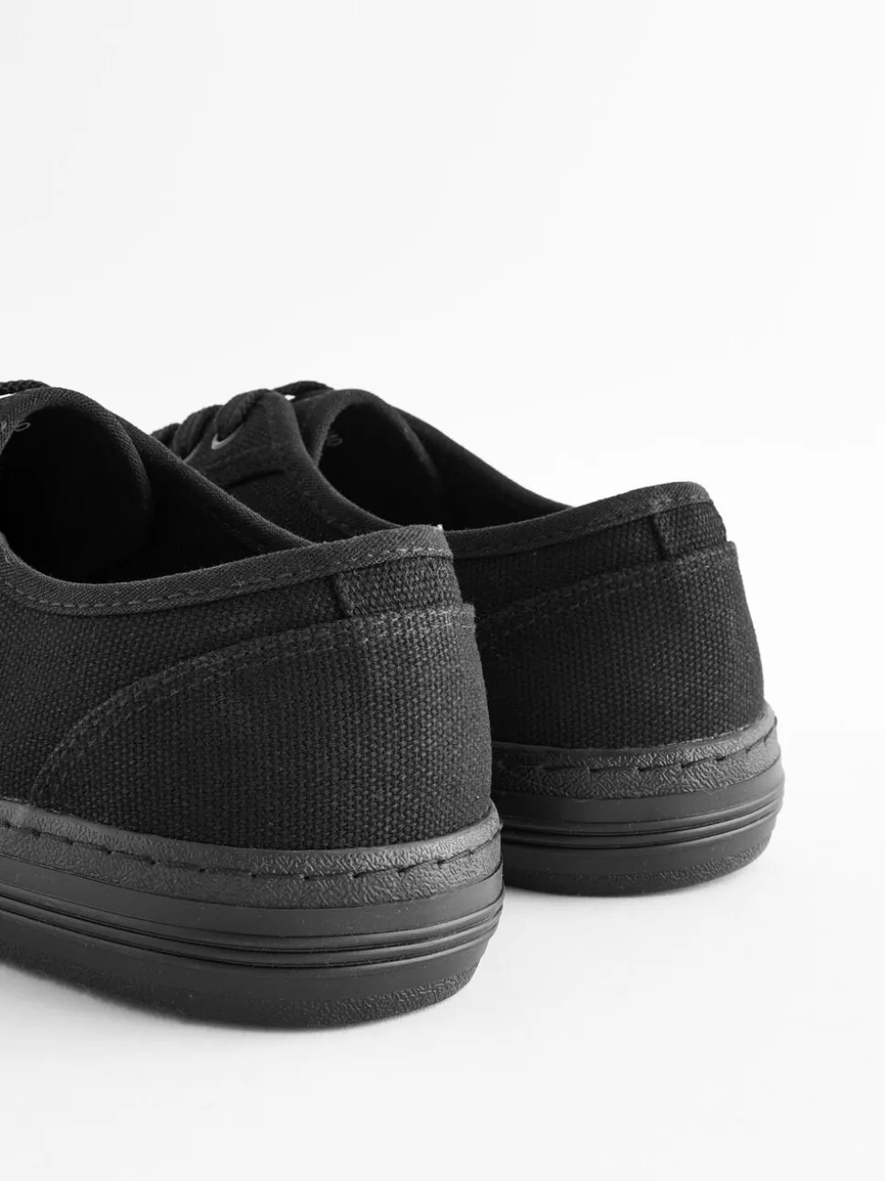 Noir - Baskets de baseball en toile