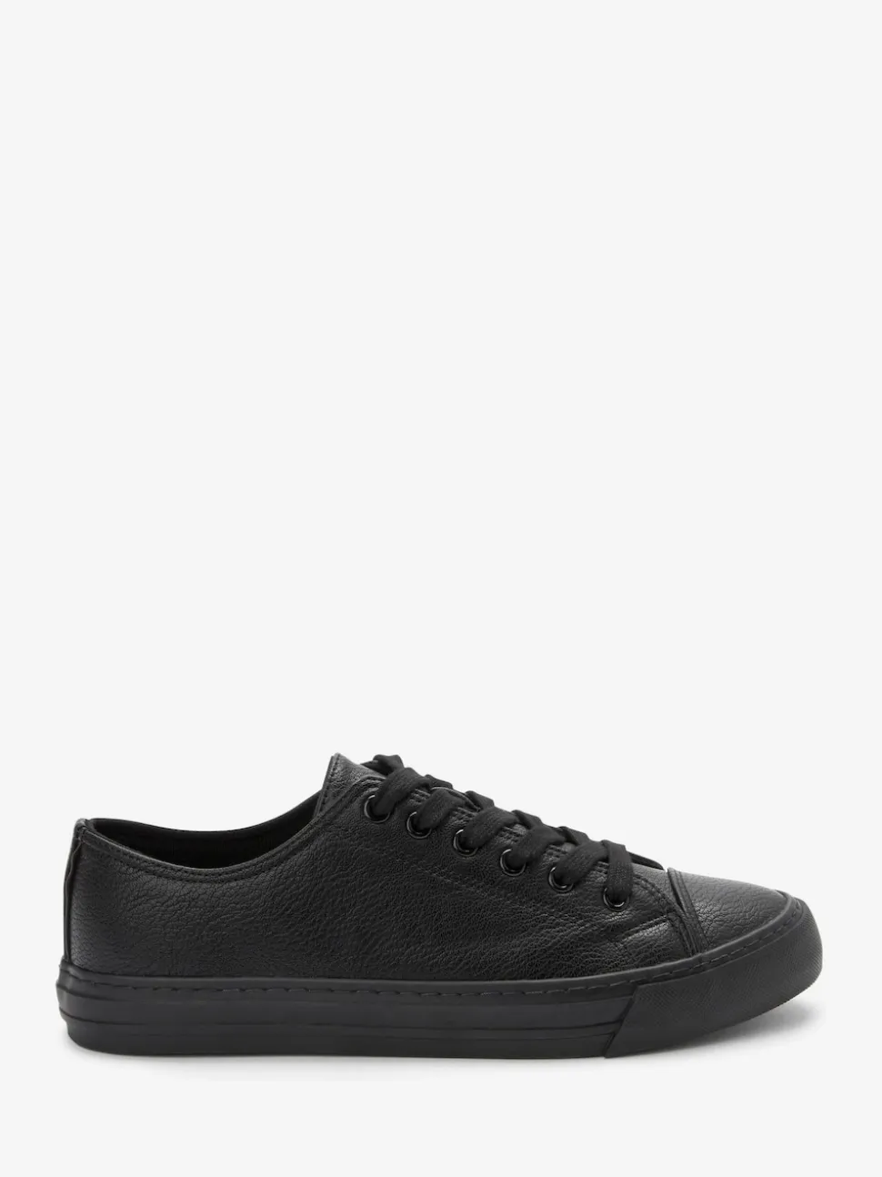 Noir - Baskets de baseball vernies