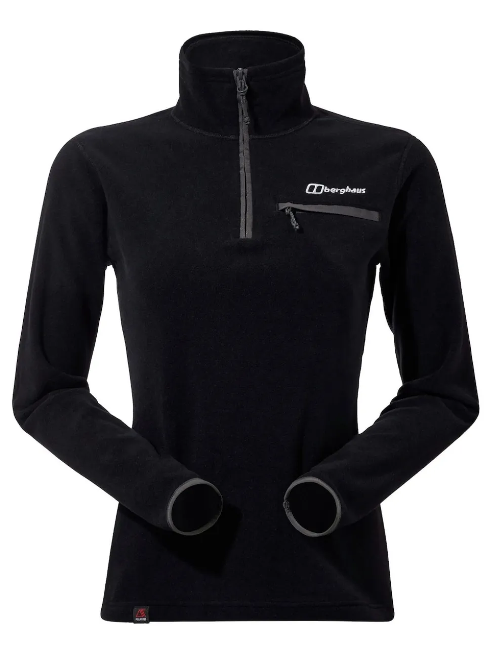 Noir - Berghaus Prism 2.0 Polaire à col zippé