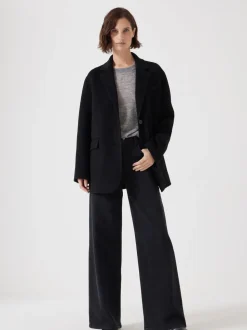 Noir - Blazer Hush Pure Wool double face