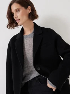 Noir - Blazer Hush Pure Wool double face