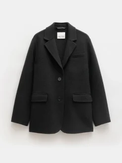 Noir - Blazer Hush Pure Wool double face
