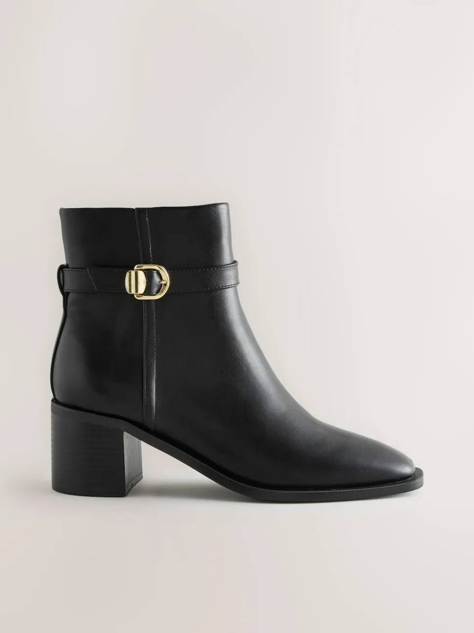 Noir - Bottes à talon carré Forever Comfort® à boucle