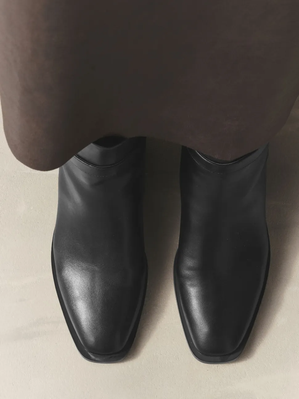 Noir - Bottes à talon carré Forever Comfort® à boucle