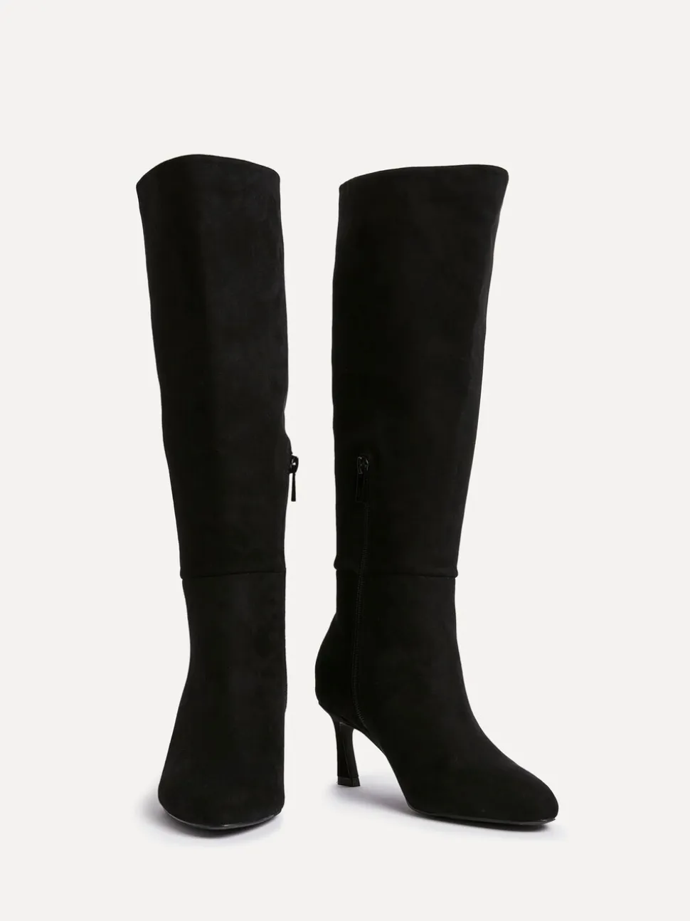 Noir - Bottes à talons aiguilles Linzi Rush à bout pointu