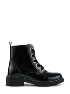 Noir - Bottes cheville épaisses Pavers Coupe large