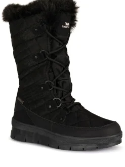 Noir - Bottes de neige Trespass Evelyn pour femme