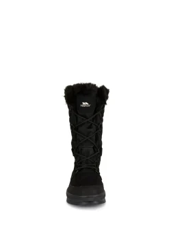 Noir - Bottes de neige Trespass Evelyn pour femme