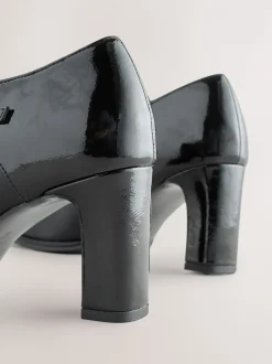 Noir - Bottes Forever Comfort® à bout rond et talon carré avec boucle