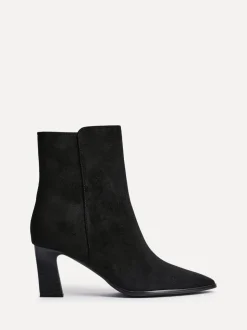 Noir - Bottes Linzi Thorn à talons carrés empilés