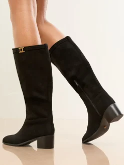 Noir - Bottes Lipsy hauteur genou