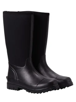 Noir - Bottes longues Mountain Warehouse Mucker en néoprène résistant à l’eau pour femme