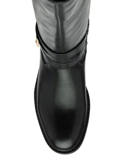 Noir - Bottes Lotus hauteur genou