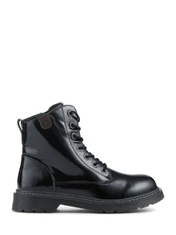 Noir - Bottes militaires Pavers Coupe large semelle adhérente