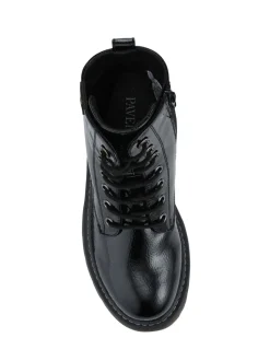 Noir - Bottes militaires Pavers Coupe large semelle adhérente