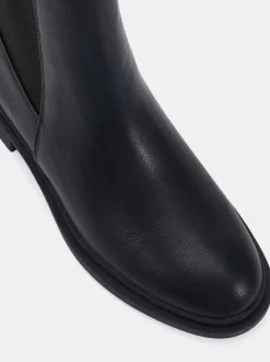 Noir - Bottes plates Chelsea Novo