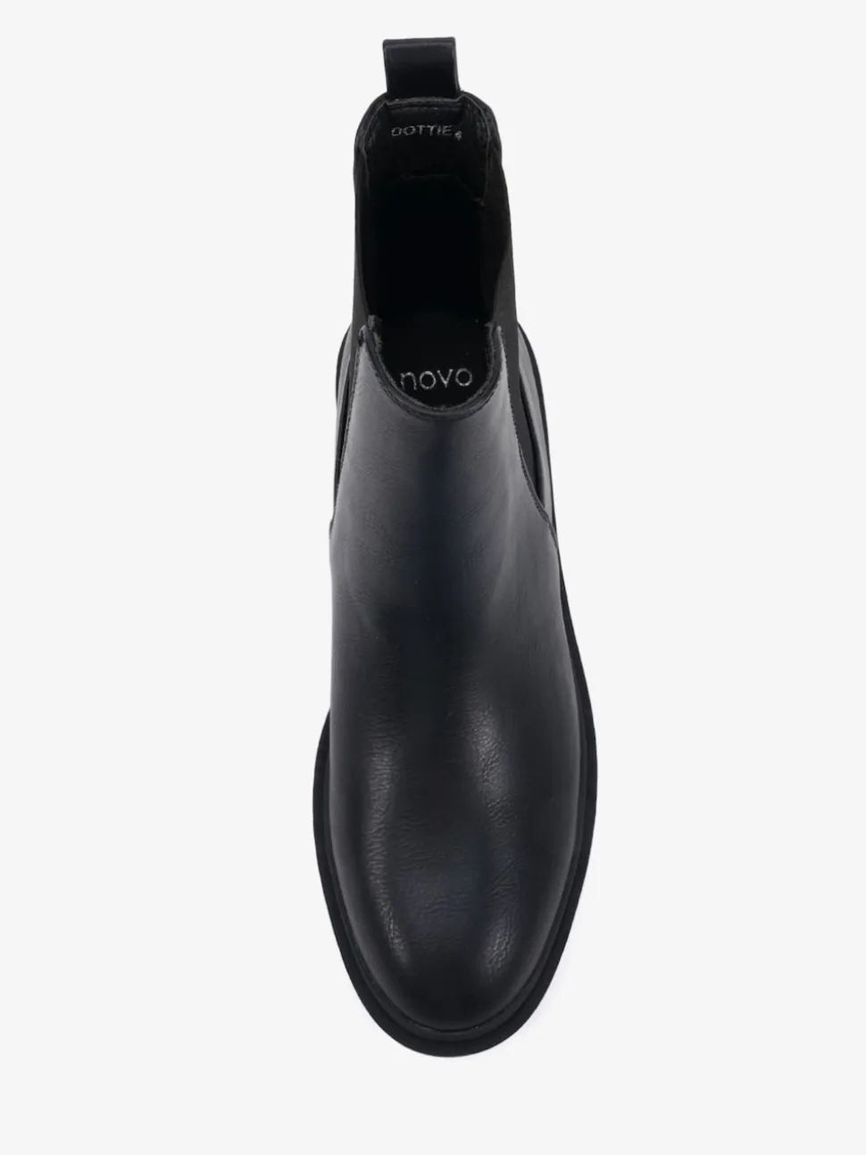 Noir - Bottes plates Chelsea Novo