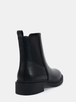 Noir - Bottes plates Chelsea Novo