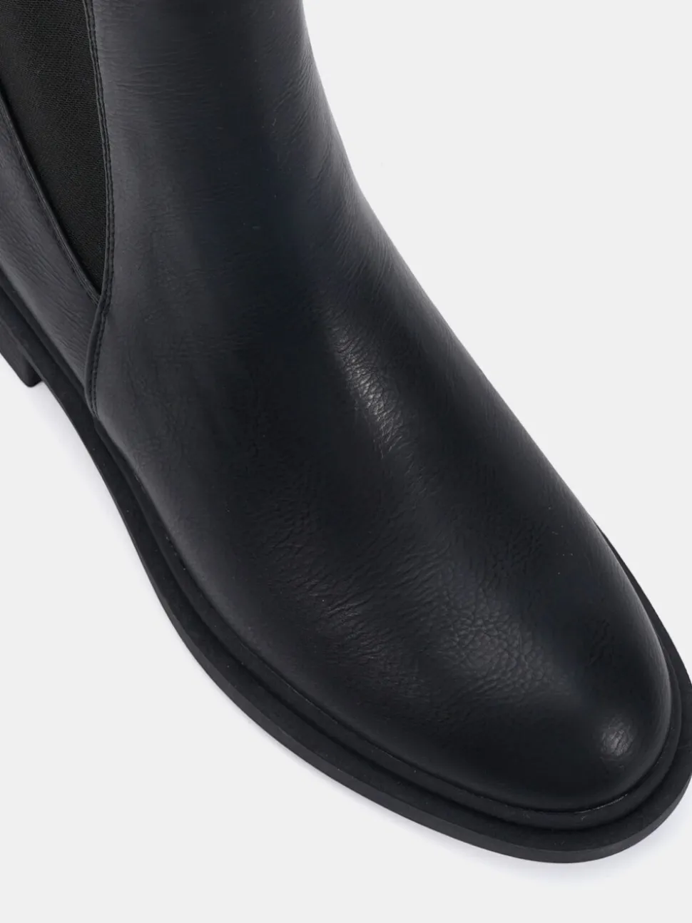 Noir - Bottes plates Chelsea Novo