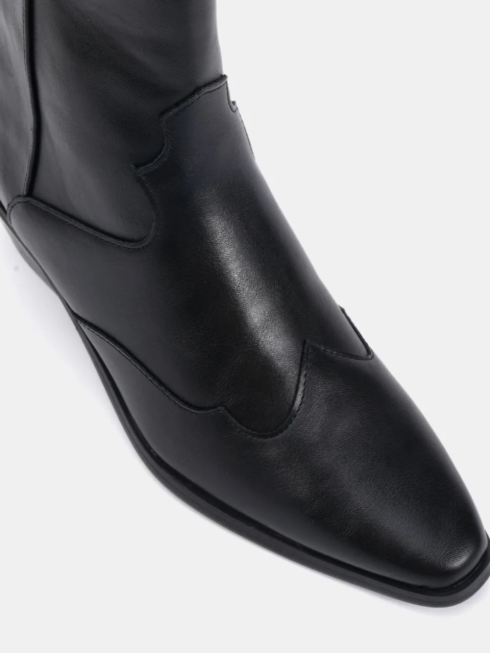 Noir - Bottes western Novo Diablo à talons bas