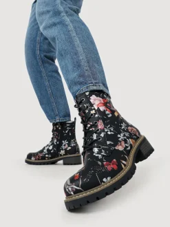 Noir - Bottes/Bottines cheville Dentelle Coupe ample Pavers