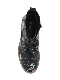 Noir - Bottes/Bottines cheville Dentelle Coupe ample Pavers