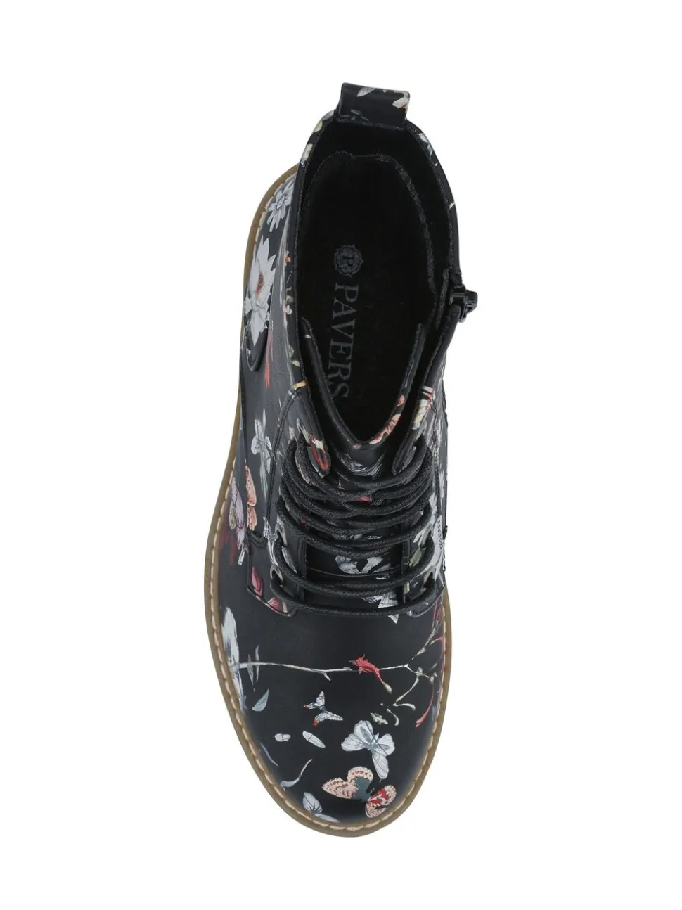 Noir - Bottes/Bottines cheville Dentelle Coupe ample Pavers
