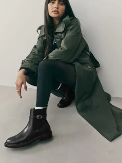 Noir - Bottines Chelsea à boucles