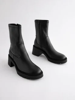 Noir - Bottines Forever Comfort® à chaussettes épaisses
