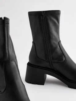 Noir - Bottines Forever Comfort® à chaussettes épaisses