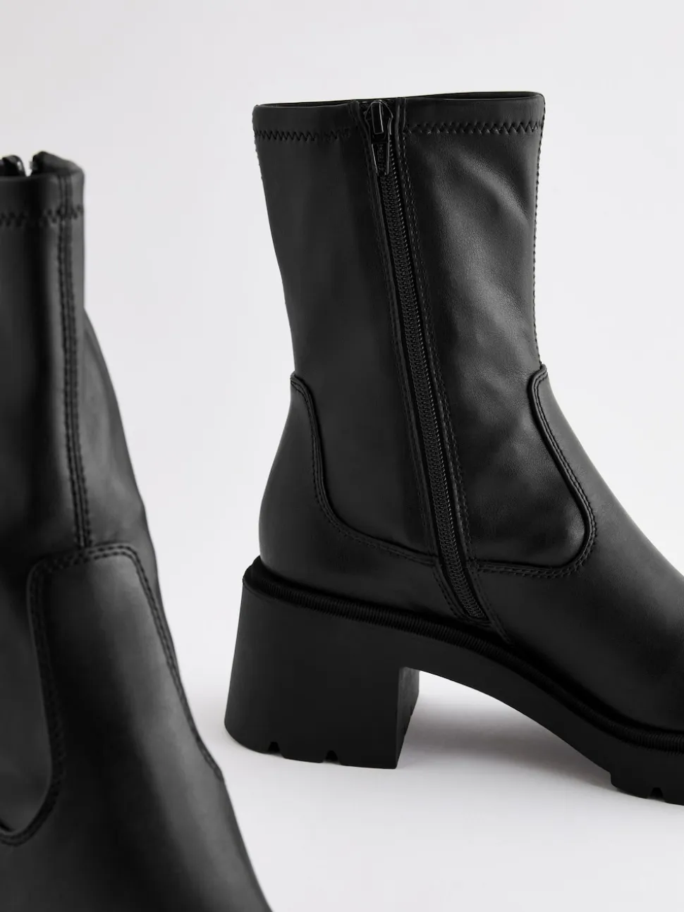 Noir - Bottines Forever Comfort® à chaussettes épaisses