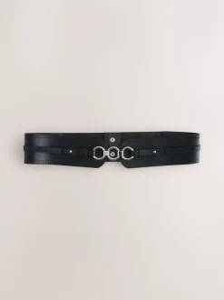 Noir - Ceinture corset large