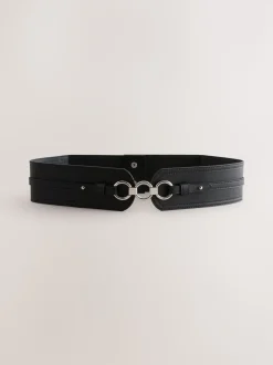 Noir - Ceinture corset large