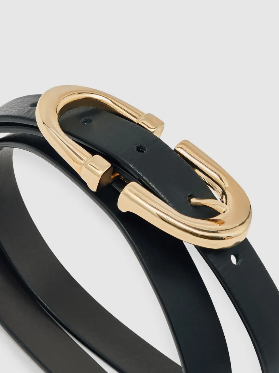 Noir - Ceinture fer à cheval Reiss Bailey