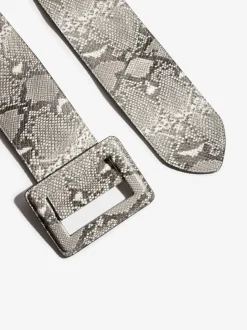Noir - Ceinture Lipsy à large boucle