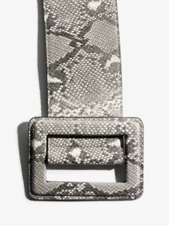 Noir - Ceinture Lipsy à large boucle