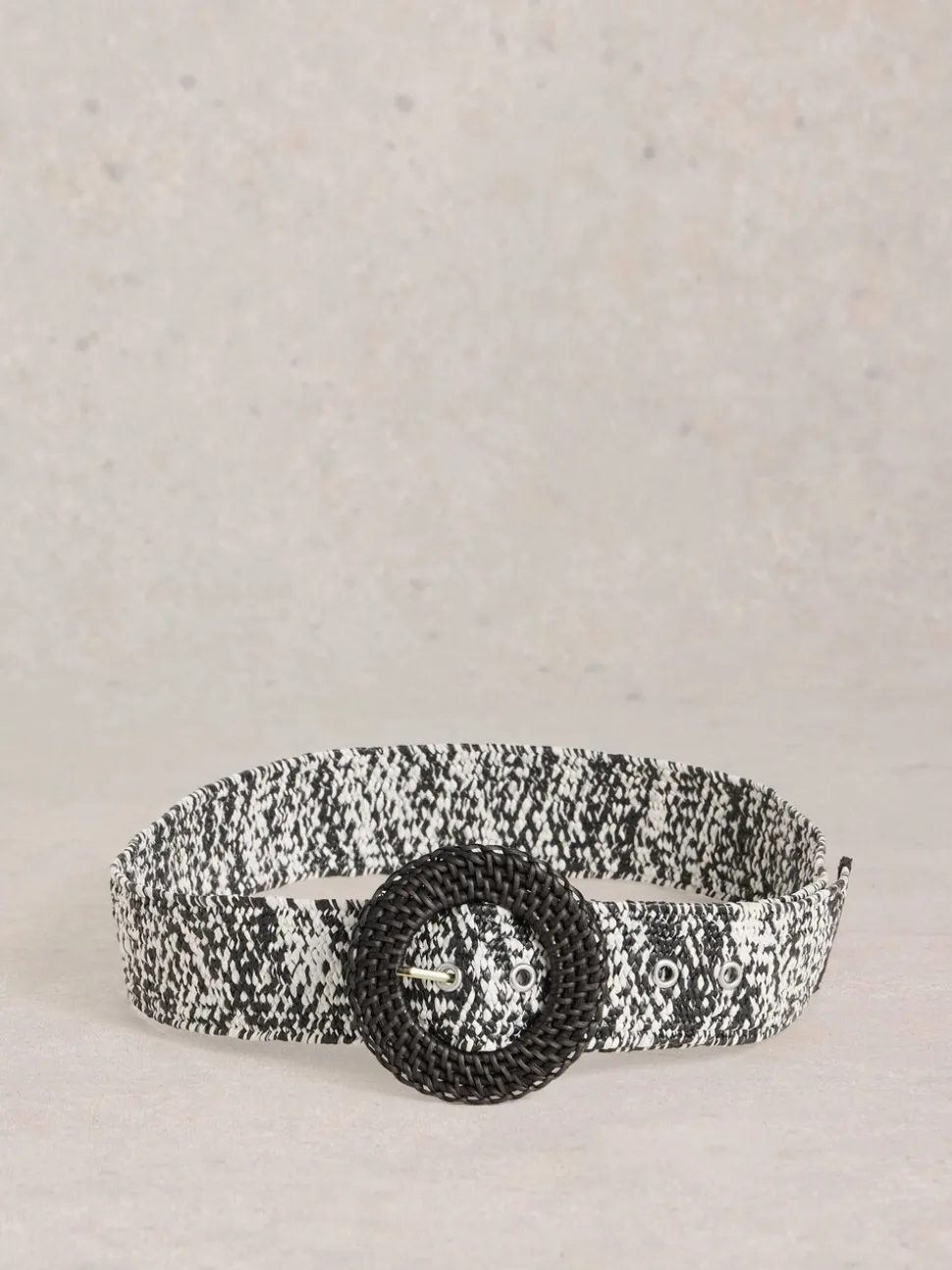 Noir - Ceinture White Stuff en raphia