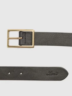 Noir - Ceintures Levi's® à boucle rectangulaire avec Logo