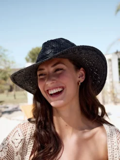 Noir - Chapeau style western